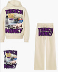 Trench Money Lean Cream Sweatsuit
